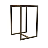 thumbnail of METRO PROFESSIONAL Tavolo da bar Modano, legno di acacia/acciaio, 70 x 70 cm, quadrato, marrone/nero