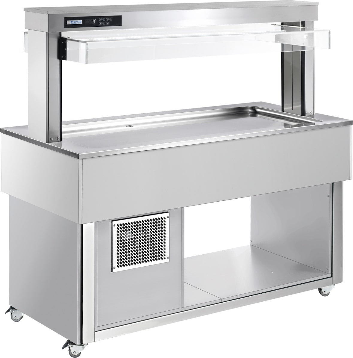 cookmax Büfett-Insel gekühlte Platte 1494 mm