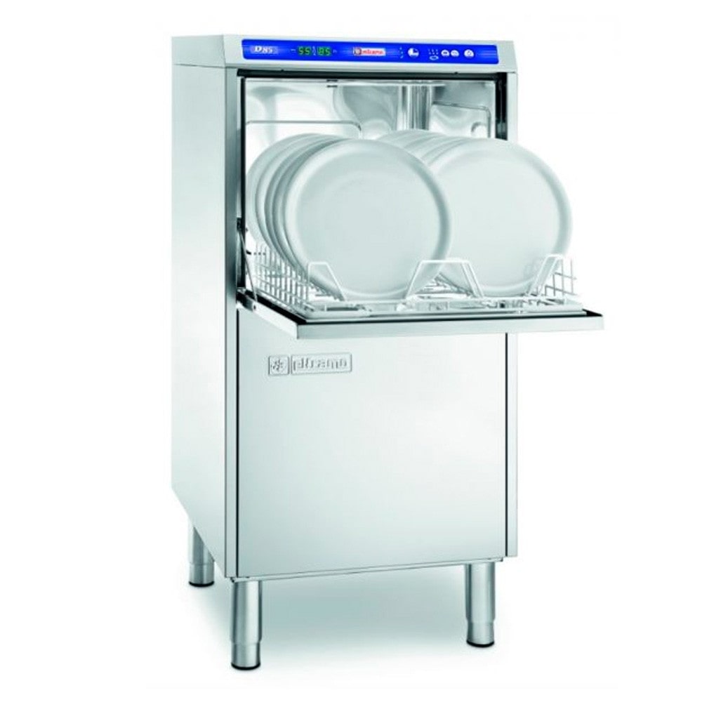 Máquina de lavar loiça industrial com cesto digital 50x50 Máquina de lavar loiça de prateleira alta