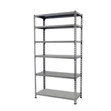 thumbnail of SimonRack Scaffali Metallo Garage 2500x900x400 mm, 6 Ripiani in Acciaio, 180 kg per Ripiano, Grigio – Simonclick