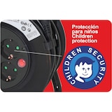thumbnail of Enrollacables de 25 metros con 4 tomas. Potencia Máxima 3000W, 16A, 250V, Protección Sobrecalentamiento, Protección Infantil