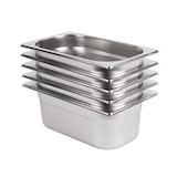 thumbnail of Lot de 5 bacs GN1/4 - 265 x 100 x 162 mm - VOGUE