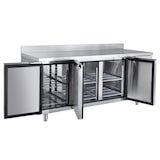thumbnail of METRO Professional Mesa de congelação GCF3100BS, aço inoxidável, 179.5 x 70 x 85 cm, 334 L, refrigeração ventilada, 600 W, 3 portas, prateada