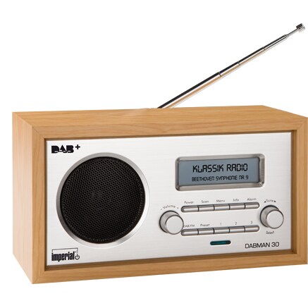 Telestar DABMAN 30 - Persönlich - Analog & Digital - DAB+,FM - 87.5 - 108 MHz - 174 - 240 MHz - 5 W