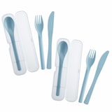 thumbnail of Westmark 2 Besteck-Sets, je 3-tlg., blau, 535322EB