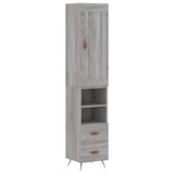 thumbnail of Helloshop26 - Buffet Sideboard Kommode Kleiderschrank Aufbewahrungsmöbel Organizer Küche Wohnzimmer Lounge hohe Sonoma-Eiche 34,5 x 02_0035315