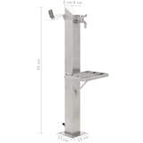 thumbnail of vidaXL Garten-Wassersäule Edelstahl Quadratisch 95 cm
