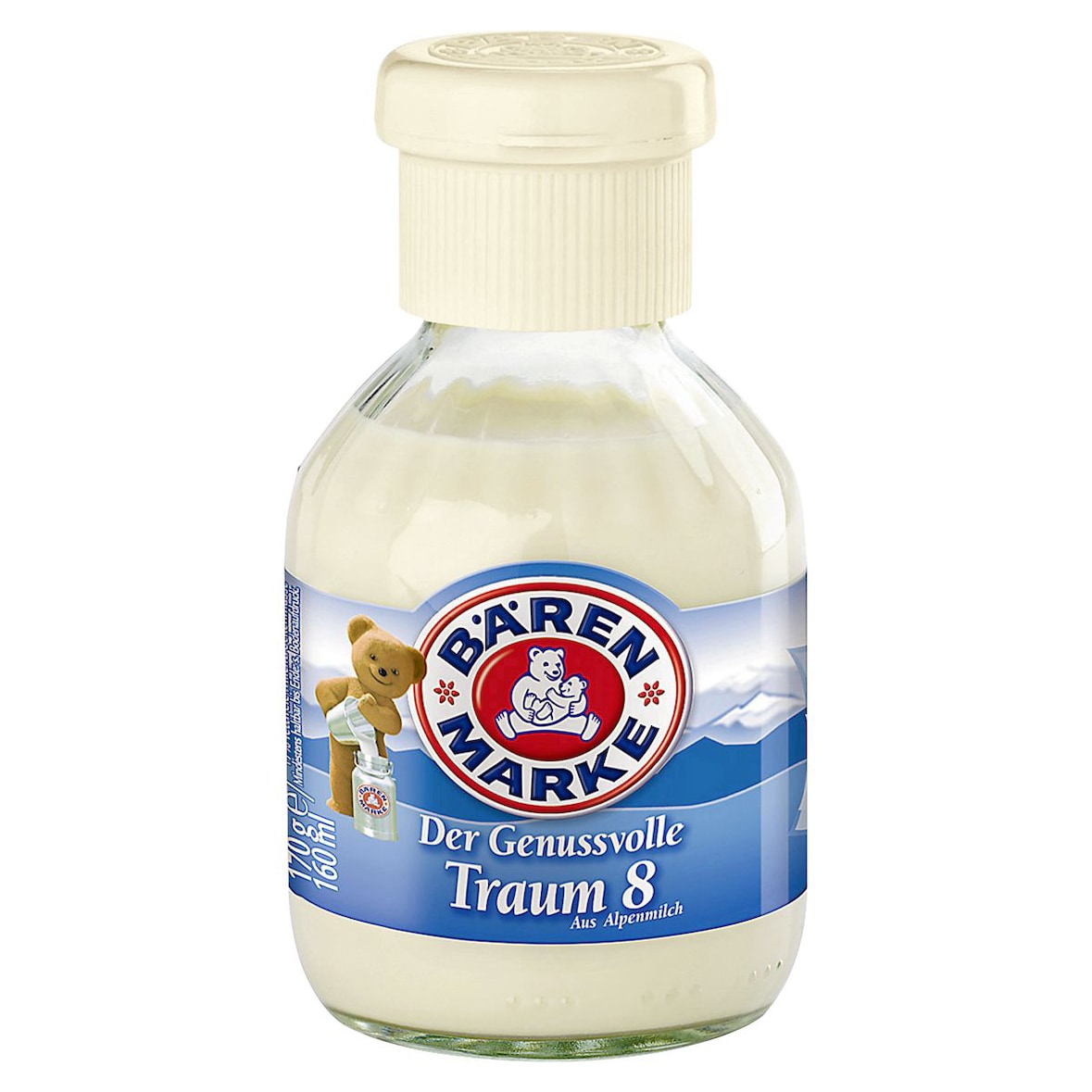 Bärenmarke Kondensmilch 8% Fett (170g)