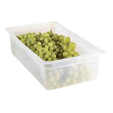 thumbnail of CAMBRO 16PP-190 - Recipiente GN 1/1 19,5 L - 32,5 x 53 x 15 cm (No incluye tapadera) - Blanco translúcido - Venta 1 unidad.