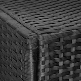 thumbnail of tectake Sonnenliege Rattan mit Rollen  Schwarz/Beige