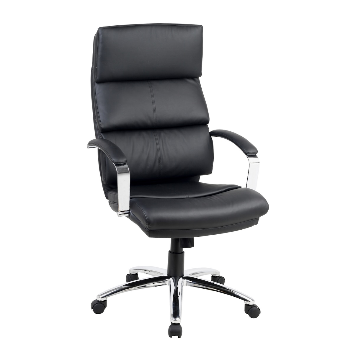 SIGMA Sedia da ufficio EC10, plastica/metallo, altezza seduta regolabile, poggiatesta, nero