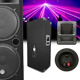 thumbnail of Pack Sono Ibiza Sound 4000W 2 Enceintes Bm Sonic, Ampli, Table Bluetooth/USB, Câbles , Mariage, Salle des fêtes DJ+clé USB 32Go