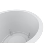 thumbnail of Blumentopf / Pflanztopf, Höhe 85 cm, Ø 38, taupe, matt, 18l Inhalt, mit herausnehmbarem Pflanz-Einsatz, aus hochwertigem Polypropylen