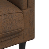 thumbnail of vidaXL 3-Sitzer Sofa mit Kissen Braun Kunstleder Wildleder-Optik