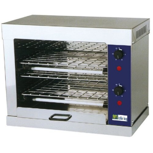 Toaster électrique - 2 niveaux - tubes quart - 3000 w