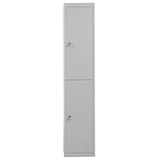 thumbnail of Locker HWC-G88, locker safe locker, metaal 185x38x45cm grijs