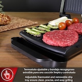 thumbnail of Magefesa EasyGrill - Placas de Cocinado, 1400W, Antiadherente Multicapa, Temperatura Ajustable, Bandeja Recoge Grasa, Grill Panini, Sandwich, Carne