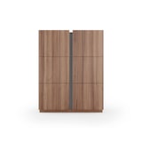 thumbnail of Zapatero HERDASA modelo 517 de la colección NEW YORK, en color nogal y grafito, con dos puertas.