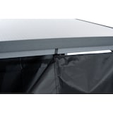 thumbnail of DELUKE® Kaminholzregal aussen mit Abdeckung HEOD für Feuerholz Brennholzregal aussen Kaminholzunterstand Kaminholzständer 70x130x185, Stahl, Mit Plane