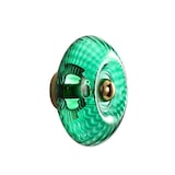 thumbnail of Wandlampe aus Glas GRACE - Grün und Gold