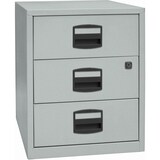 thumbnail of Schubladenschrank 3 Schübe 1-bahnig silber