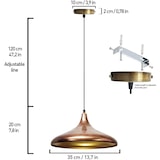 thumbnail of Bamyum Champion Pendelleuchte, 35cm, E27, Kupfer Lampe