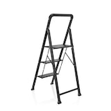 thumbnail of Klaptrap SOLID W6 Staal / Aluminium zwart met handvat 3 treden hjh OFFICE