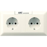 thumbnail of Jung Kanal-SCHUKO-Steckdose AS 1522 NA AS1522NA