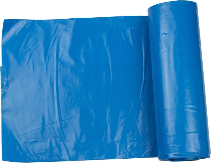 DayBays 10 Stk. Müllsäcke Premium 240L 100x125 cm HDPE Blau Extra Stark