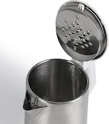 thumbnail of Hervidor de agua eléctrico Jata JEHA1723 de 2 L. 1500 W. Máxima rapidez de ebullición. Cuerpo de acero inox. Jarra sin cable. Tapa abatible