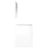thumbnail of vidaXL Badschrank mit Spiegel Hochglanz-Weiß Holzwerkstoff
