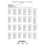 thumbnail of Kunststoff-Lamellen-Korken für 1,5 - 2,0 Liter Flaschen / 1 Stück