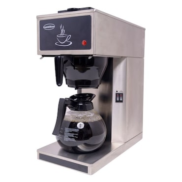 Combisteel koffiezetapparaat met 1 glazen kan 1,8 liter en 1,8 liter/5 min
