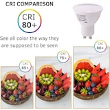 thumbnail of Jandei - 10 Bombillas LED GU10 de 7W equivalente a 50W, en blanco cálido 3000K