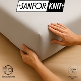 thumbnail of EXKLUSIV HEIMTEXTIL Jersey Spannbettlaken 120 x 200 cm Silber 100% Baumwolle Öko - Tex Zertifiziert Bed-Sheet Bettlaken Spannbetttuch