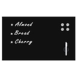 thumbnail of vidaXL Schoolbord voor aan de wand magnetisch 100x60 cm glas