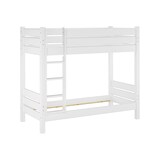 thumbnail of Etagenbett extra stabil 100x200 Nische 100 Kiefer-Hochbett weiß ohne Zubehör 60.16-10WoR