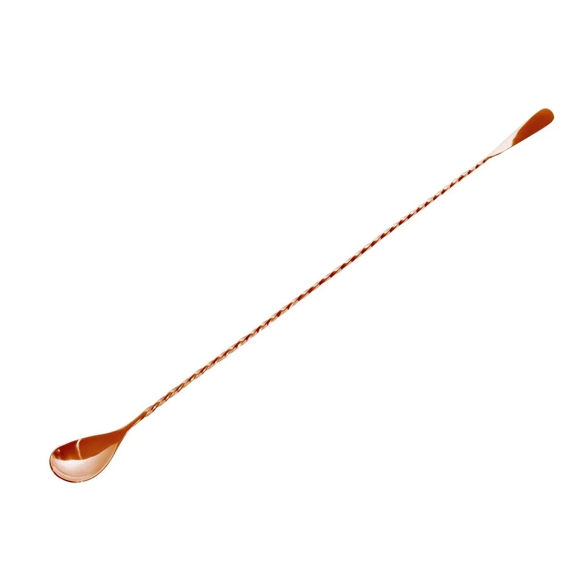 Colher cocktail Hudson 45cm cobre em Aço inoxidável