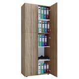 thumbnail of VCM Büroschrank Lona Sonoma-Eiche (Sägerau)