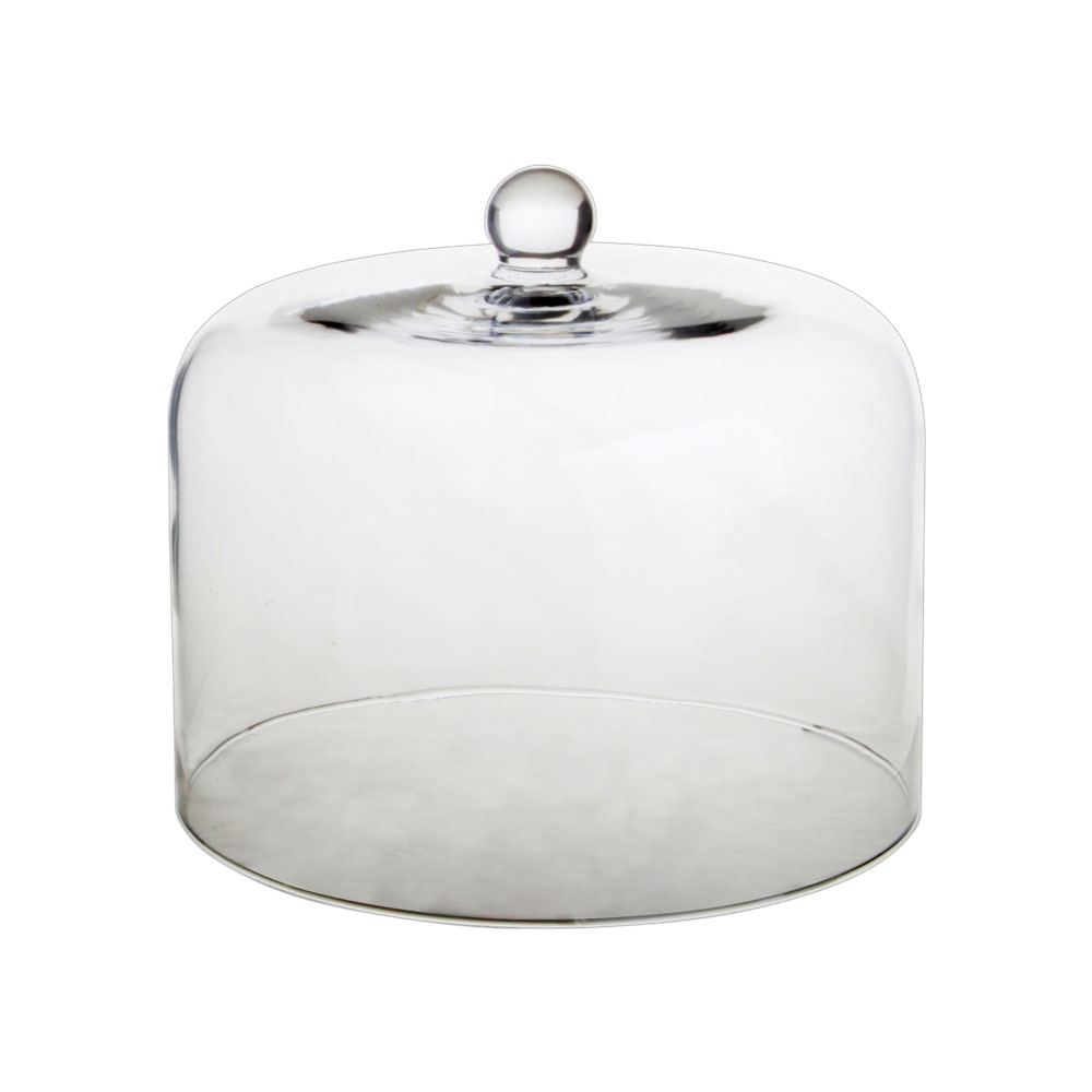 Avet Campainha  para caixa ou prato de pastelaria vidro transparente diâmetro 23,5 cm altura 20 cm wz14-3654-cover