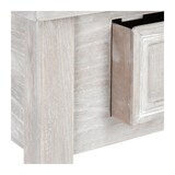 thumbnail of Table d'appoint Table de chevet en bois effet blanchi 1 tiroir H 67 cm