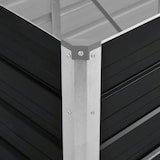 thumbnail of vidaXL Garten-Hochbeet Anthrazit 160 x 40 x 45 cm Verzinkter Stahl