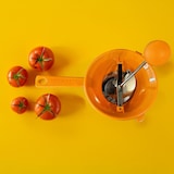 thumbnail of Fackelmann Passaverdure con due dischi Ø 20 cm colore arancione