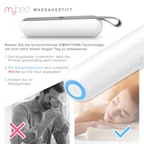 thumbnail of MyBeo Massagestift, elektrisch, Vibration und Wärme, für Wohlbefinden der Haut
