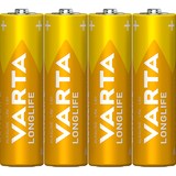 thumbnail of Varta Batterie Alkaline, Mignon, AA, LR06, 1.5V Longlife, Shrinkwrap (4-Pack)