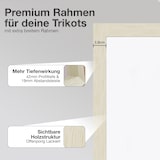 thumbnail of K-Möbel Cadre pour Maillot Premium en Bois Massif Naturel 60x90 cm
