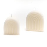 thumbnail of Bougie Rainbow petit modèle blanche x6 -  Autre forme Cire Amadeus 3.70x7.50 cm