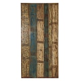 thumbnail of SIT Möbel Esstisch 180 x 100 cm, 40 mm Platte Altholz bunt lackiert, Metallgestell schwarz, B 180 x T 100 x H 73 cm, 15552-11, Serie TABLES & CO
