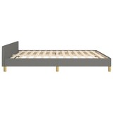 thumbnail of vidaXL Bedframe zonder matras stof donkergrijs 180x200 cm