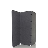 thumbnail of Akoestische scheidingswand / verplaatsbare wand FLEXMIUT EL 160602,5 PET grijs hjh OFFICE